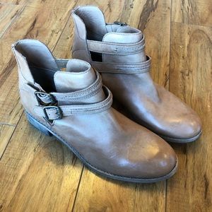 Rue two strap booties